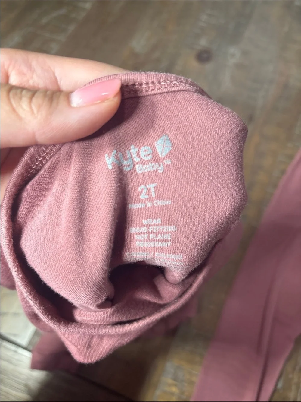 Kyte BABY Rose Pink Long Sleeve Pajama Set
